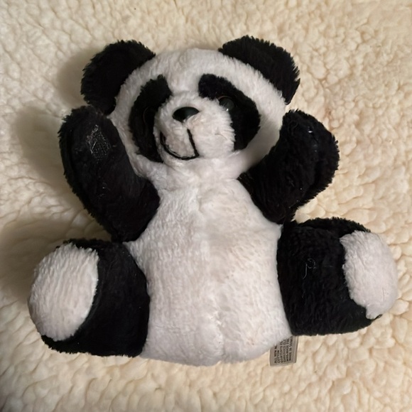 Black and White Stuffed Bear Animal - Picture 8 of 15